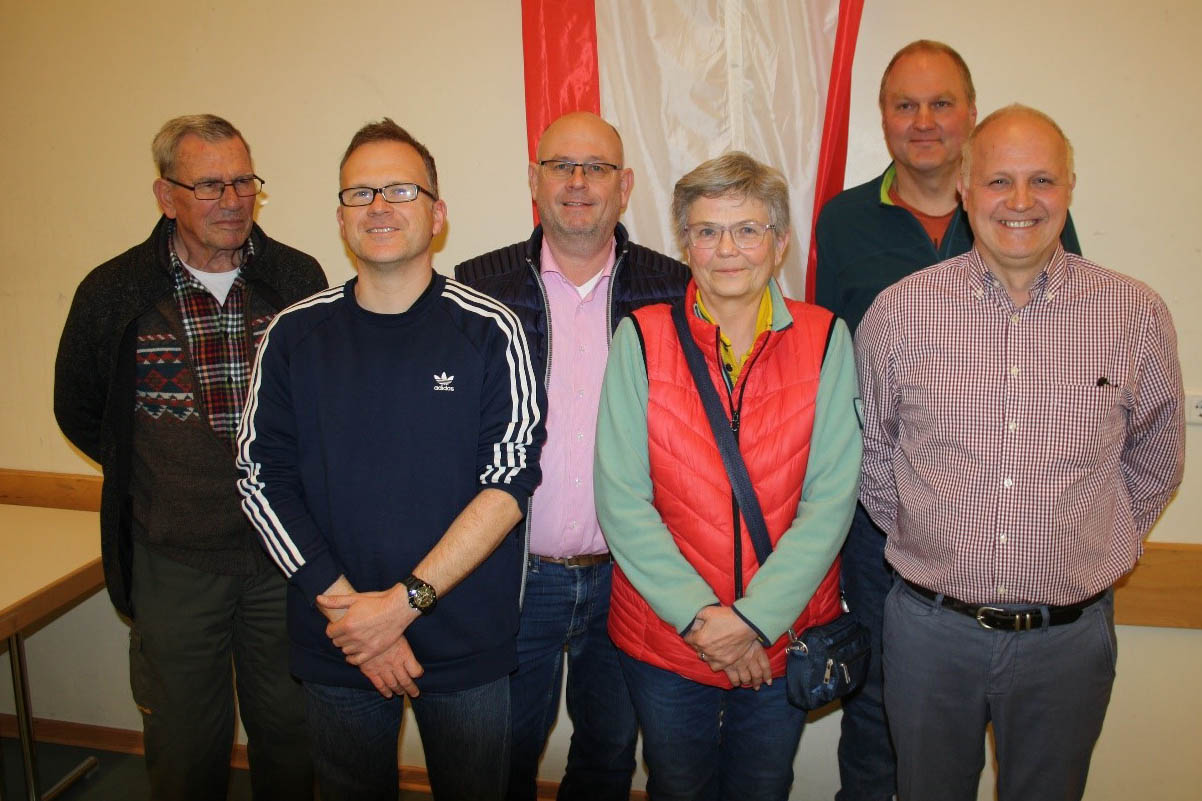 Von links: Horst Mereien, Ralph Steger, Johannes Hogeback, Monika Schlter, Harald Mundus, Claus Schulte. Foto: privat