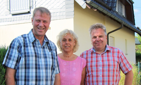 Ortsbrgermeister Ulf Langenbach (rechts) mit den Beigeordneten Frank Pattberg und Christa Gerhards. (Foto: privat)