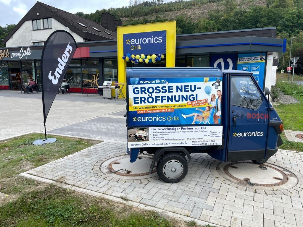 Neuanfang fr Euronics Orlik im H-Plus Carr. (Foto: Euronics Orlik)