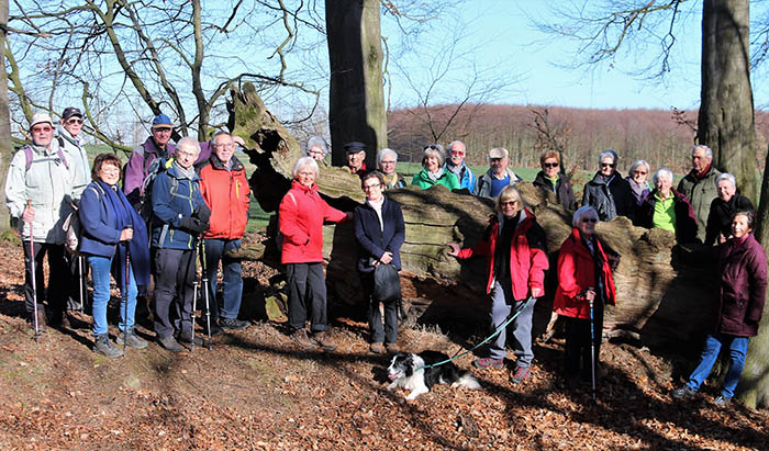 Evangelischer Verein Heddesdorf wanderte rund um Bassenheim