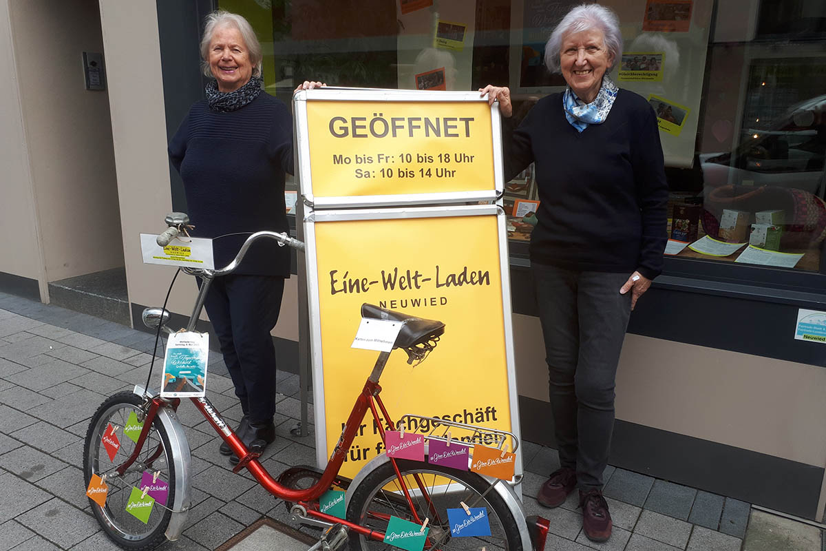 Birgit Wertgen (links) und Uschi Linnig. Foto: privat