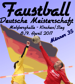 Deutsche Meisterschaft Faustball findet in Kirchen statt