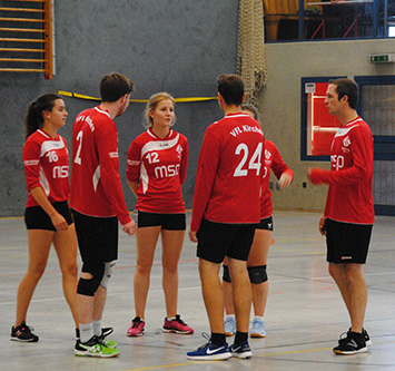 Vorbereitungsturnier der Faustballer des VfL Kirchen in Hilchenbach. Foto: Verein