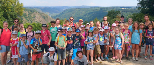 Insgesamt 120 Kinder nahmen am Angebot der Ferienbetreuung teil. (Foto: Pressestelle der Kreisverwaltung)