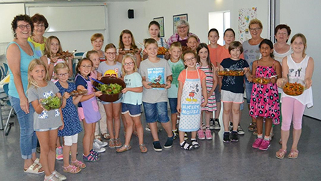 Alle hatten viel Spa beim gemeinsamen Kochen. Foto: Landfrauen