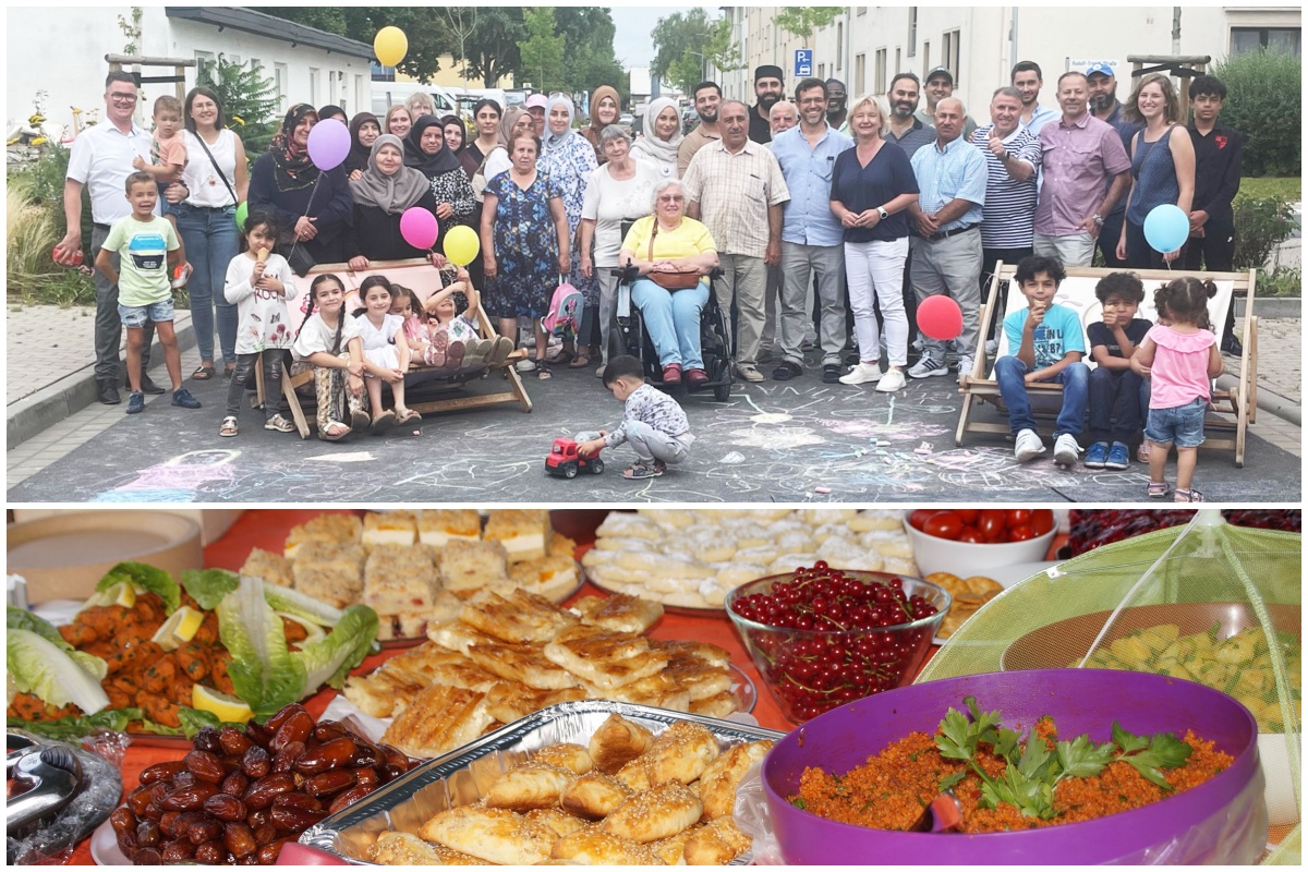 Das Stadtteilfest im Rheintalweg fand auf viel positiven Zuspruch. (Fotos: privat)