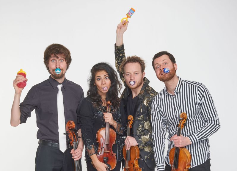 Ob das wunderbare Feuerbach Quartett wie geplant am 5. Dezember mit moderner Klassik von Rammstein bis Mozart in der Stadthalle Montabaur begeistern kann, ist derzeit noch unklar. Foto: Veranstalter  