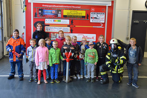 In Ferien zu Besuch bei Feuerwehr Kirchspiel Anhausen