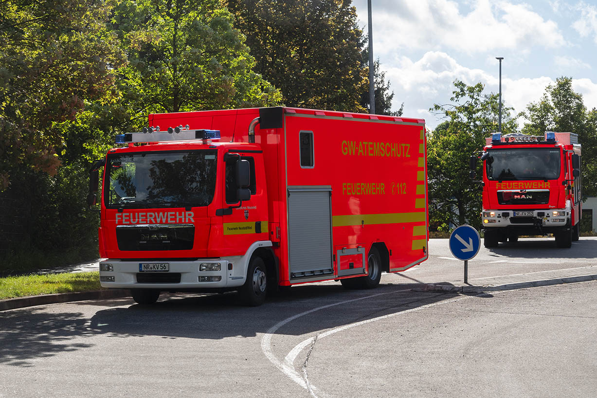 Katastrophenschutzbung in Dierdorf - Verkehrsbehinderungen erwartet