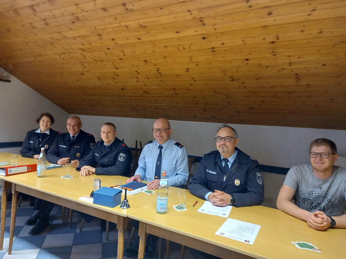 Der neugewhlte Vorstand (von links): Isabelle Schmidt-Beyer, Hubert Schmidt, Matthias Schmidt, Thorsten Schmidt, Boris Baldus, Marius Schmidt. Fotos: Willi Simon