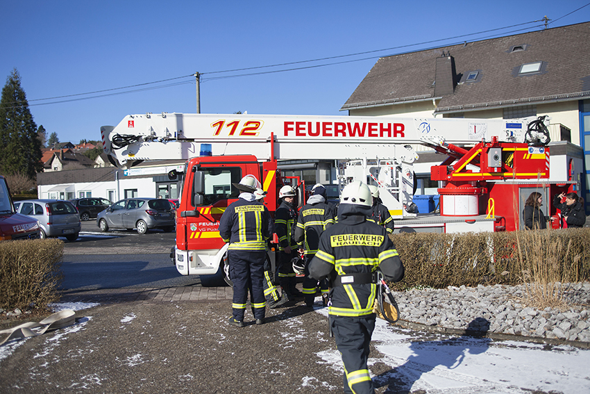 Kaminzug brannte in Raubach