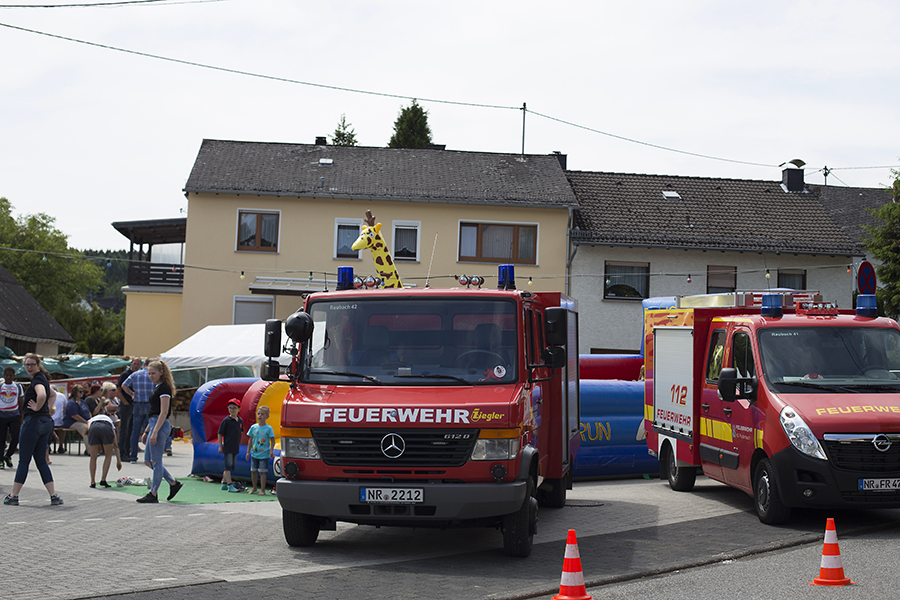 Feuerwehr Raubach feierte an Pfingsten