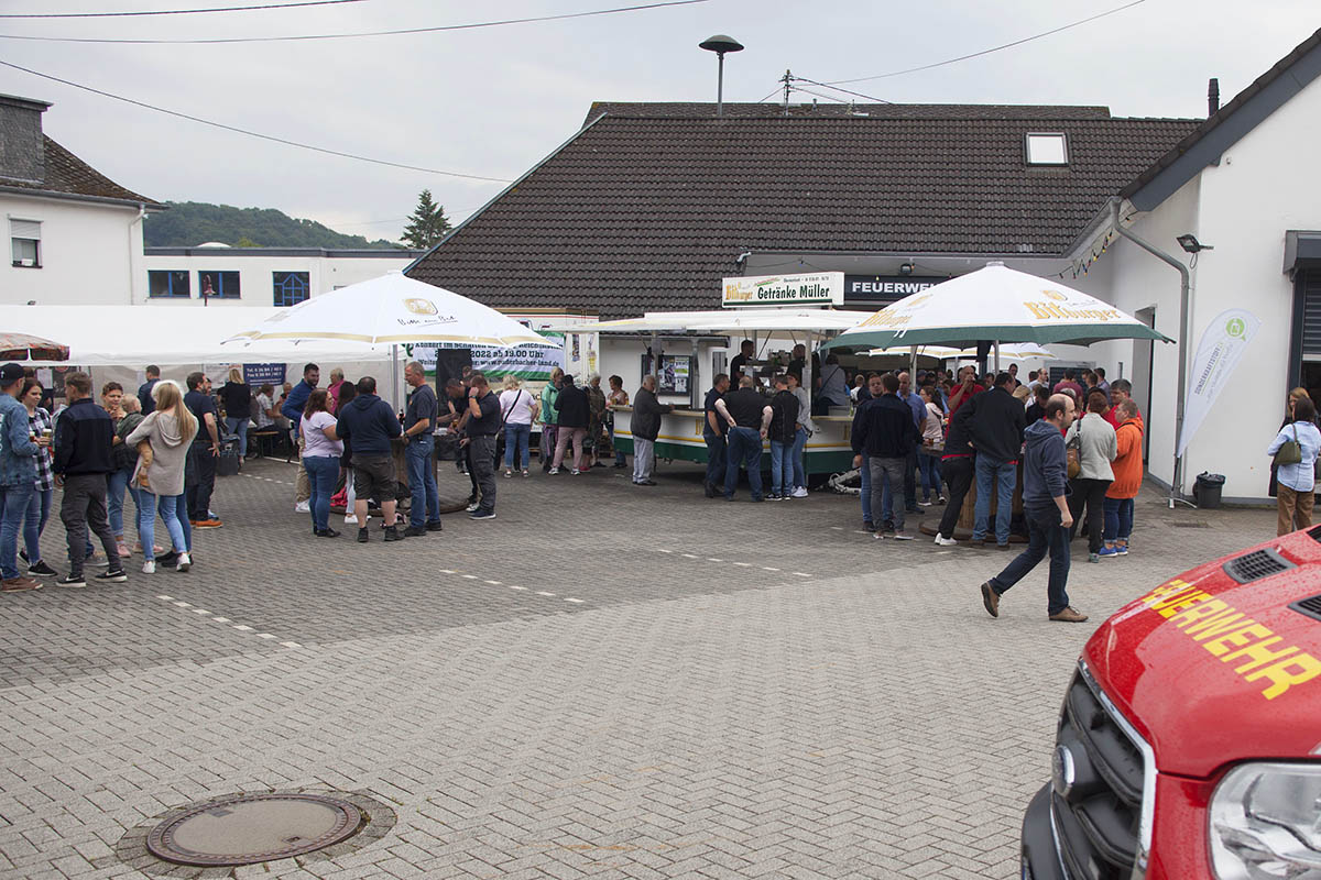 Das Feuerwehrfest Raubach war gut besucht. Fotos: Feuerwehr VG Puderbach