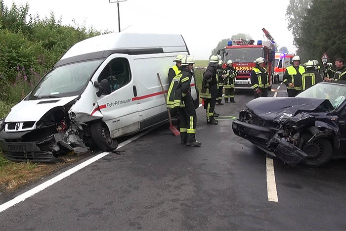 Unfall bei Stahlhofen fordert zwei Schwerverletzte