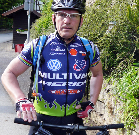 Joachim Best beim Radrennen Frankfurt-Eschborn-Rund 