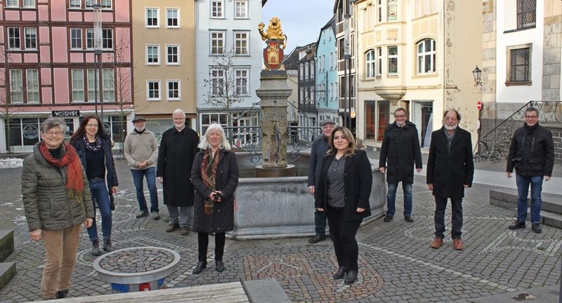 Die aktuellen Mitglieder des AK Integration und Asyl (2021). Foto: Sabine Hammann-Gonschorek