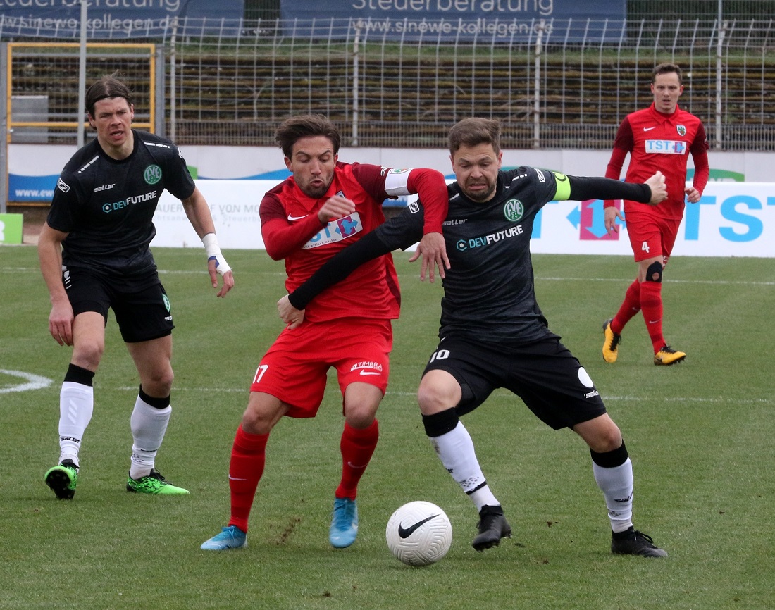 Der Kapitän bleibt an Bord: Yannik Finkenbusch hat seinen Vertrag beim FVE verlängert – genauso wie sechs weitere Mitspieler. (Foto: privat)