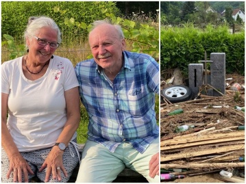 Michaela und Martin aus Antweiler: Klima hat einen langen Atem. Wir leider nur einen sehr kurzen. (Fotos: KathaBe/privat)