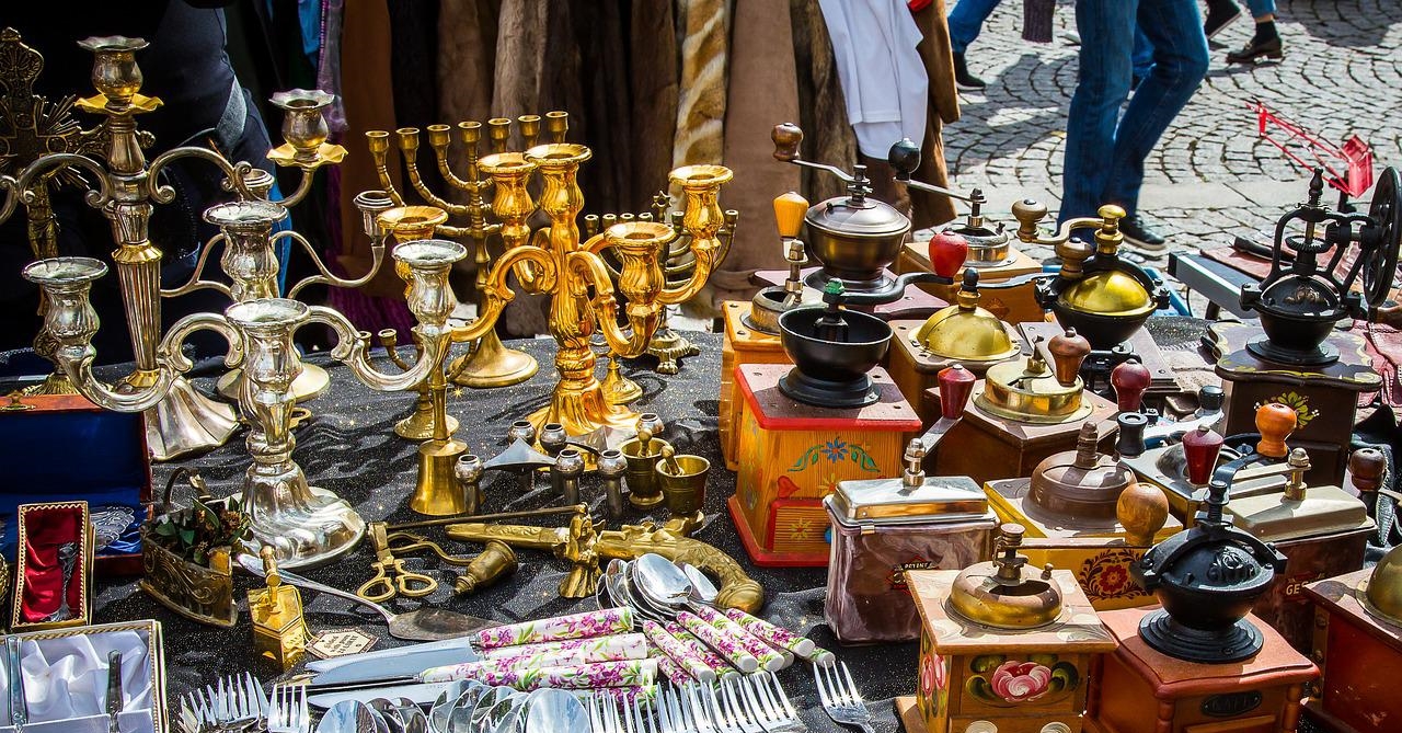 Geisweider Flohmarkt unter der HTS am 6. August 