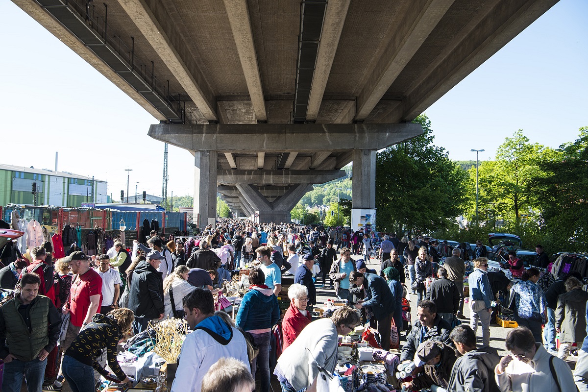 Geisweider Flohmarkt in Siegen zum letzten Mal in diesem Jahr