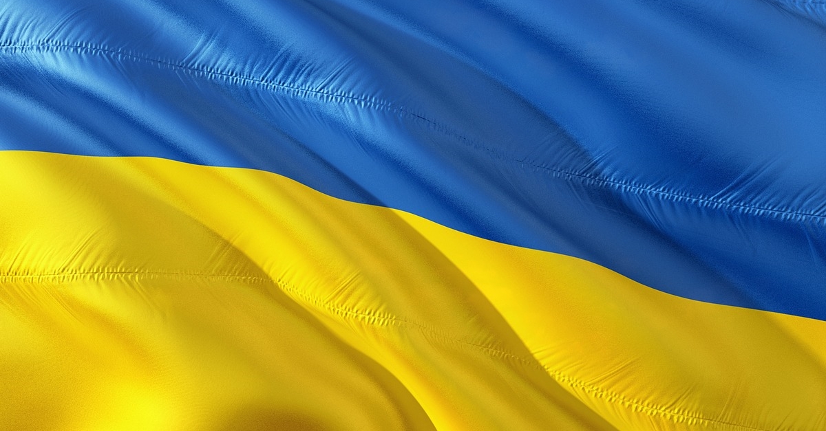 Ukrainische Flagge: Pixabay