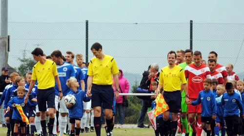 Das Testspiel der Wissener gegen Dsseldorf fand in Birken-Honigsessen statt. (Foto: kk)  