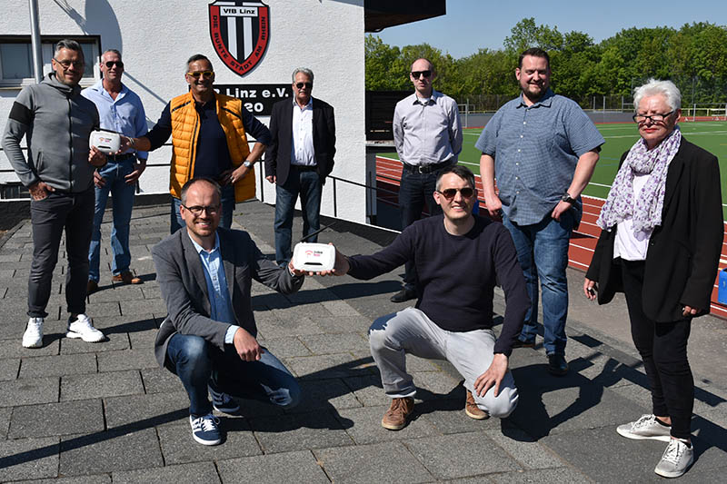 Kaiserbergstadion Linz wird an Freifunknetz angeschlossen