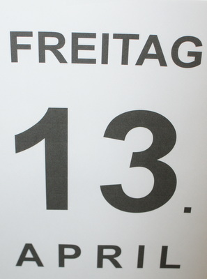 Freitag, der 13.: Kein Grund zur Panik