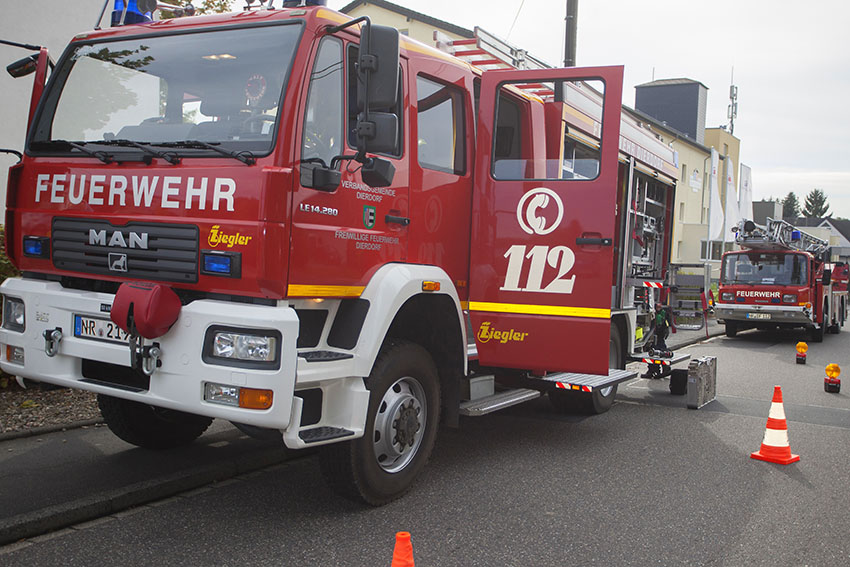Unwetter: Feuerwehreinsätze in Rheinbreitbach und Kretzhaus 