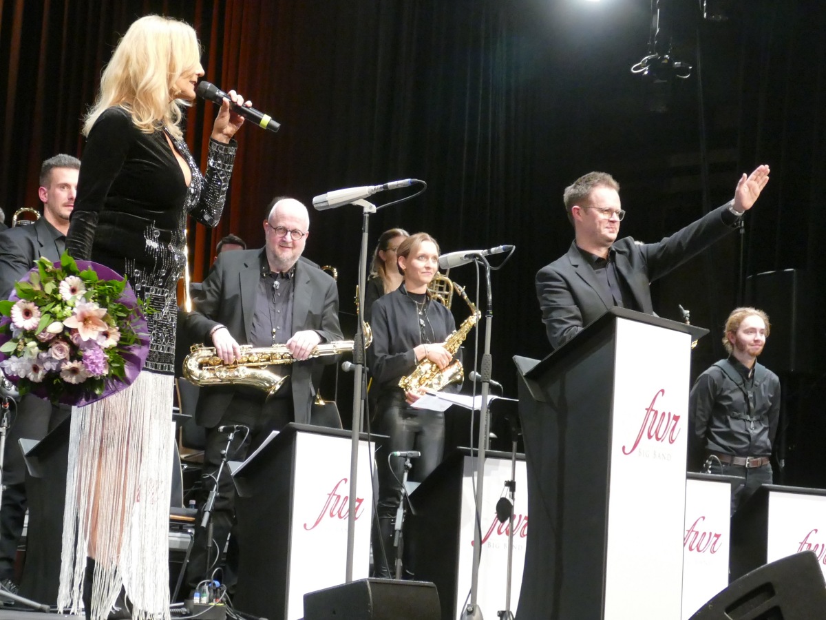 Ein Swing- und Jazzabend auf hchstem musikalischem Niveau bot die FWR Bigband im Kulturwerk. (Fotos: ma) 