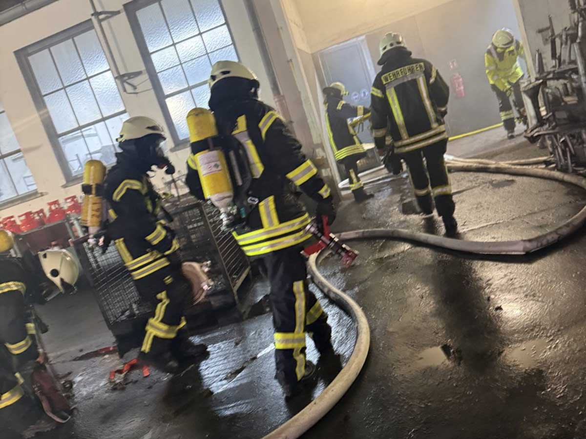 Eine erfolgreiche �bung f�r den Ernstfall. (Foto: Feuerwehr Stahlhofen)