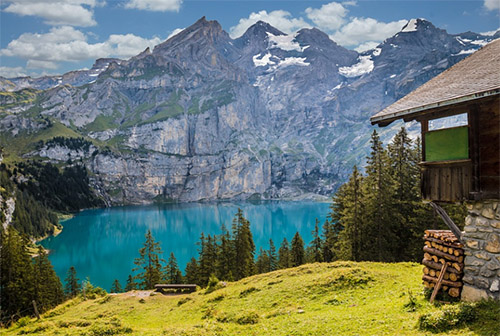 Urlaub in den Alpen mit mediterranem Flair