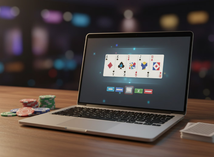 Video Poker verstehen: Das Kartenspiel auf dem Bildschirm in Casinos wie Lizaro Casino Online