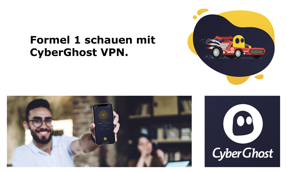 ANZEIGE: Formel 1-Fans aufgepasst: So streamen Sie die Rennen mit CyberGhost VPN