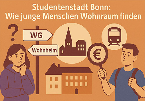 Studentenstadt Bonn: Wie junge Menschen Wohnraum finden