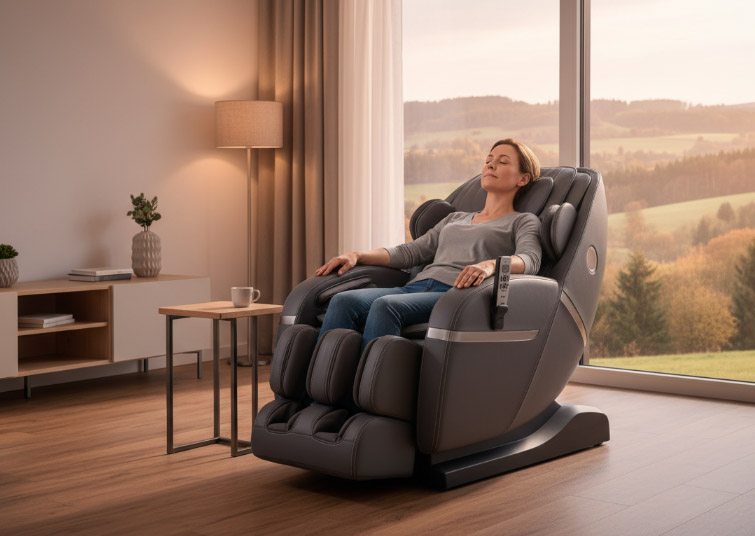 Entspannung auf Knopfdruck: Wie moderne Wellness-Sessel den Alltagsstress im Westerwald bek�mpfen