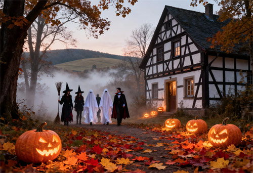 Halloween im Westerwald: Ein Fest der Verkleidung