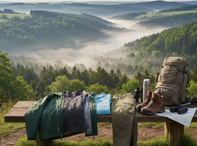 Outdoor & Freizeit im Westerwald  was zieht man(n) an?