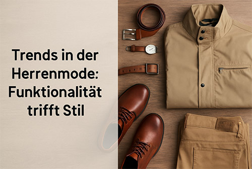 Herrenmode 2025: Funktion trifft auf Stilbewusstsein