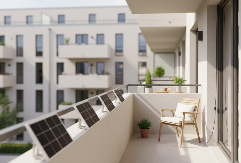 Balkonkraftwerke: Eine nachhaltige Energiel�sung?