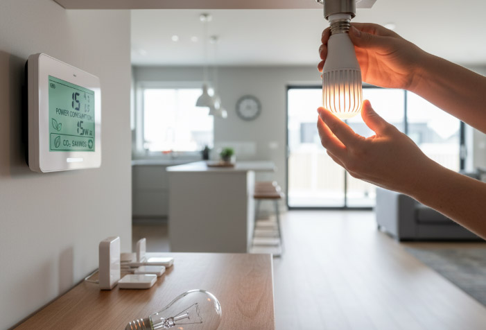 Energie sparen im Haushalt - kleine Bauteile mit groer Wirkung