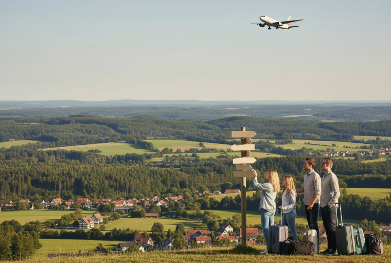 Aus dem Westerwald in den Urlaub: Von wo fliege ich am besten?