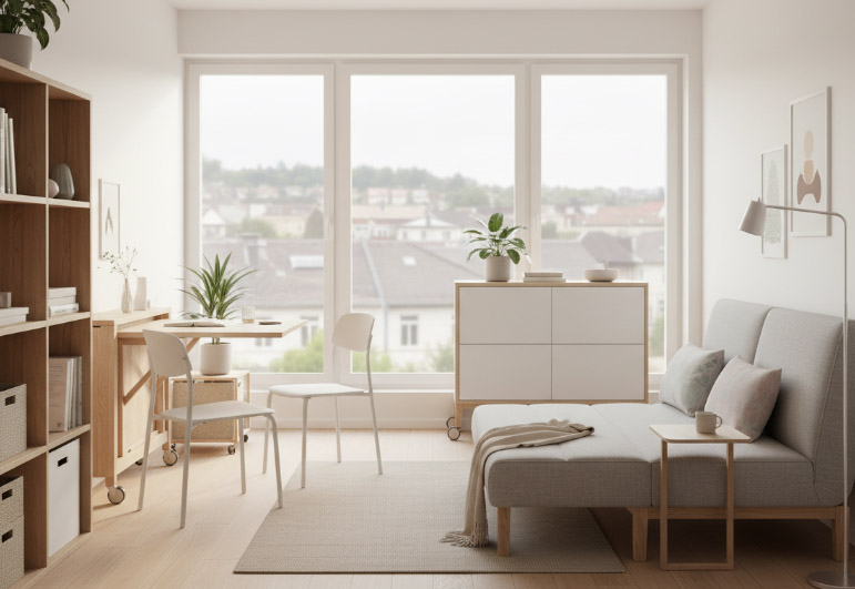 Ver�nderte Wohnstrukturen im Kreis Neuwied: Flexible M�bel als Reaktion auf neue Anforderungen