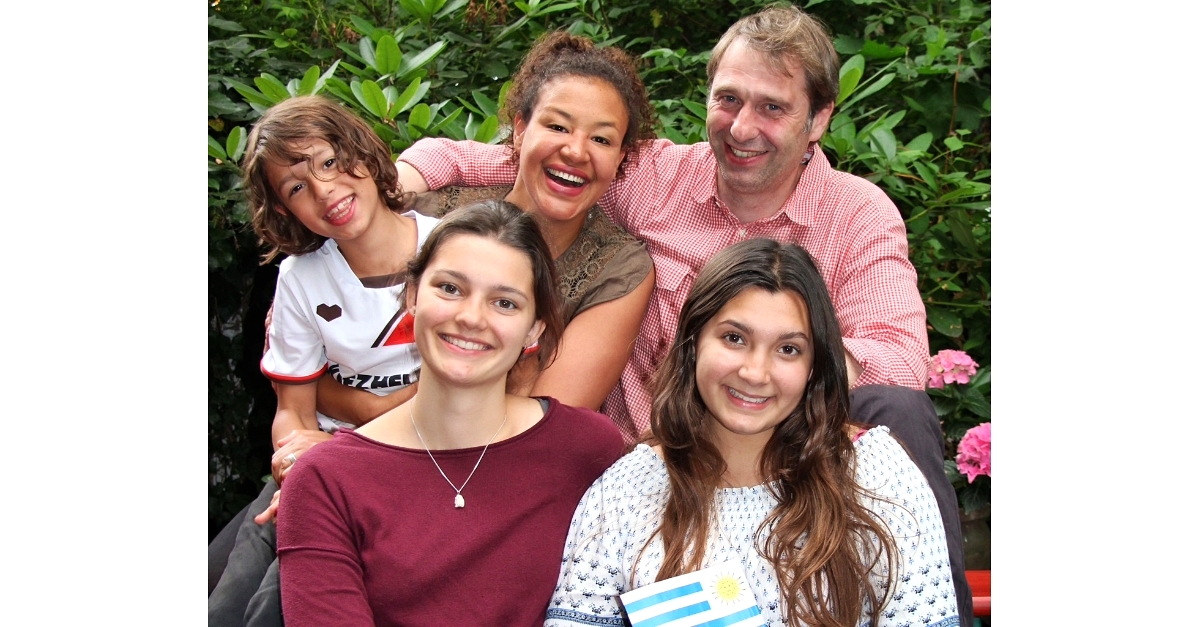 Pressefoto AFS Gastfamilie. (Foto: AFS)