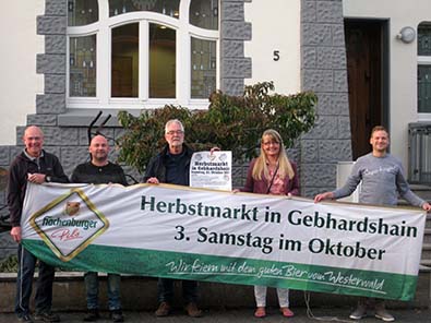 Herbstmarkt in Gebhardshain ist vorbereitet