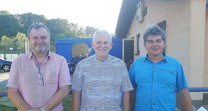 Die Fhrungsspitze der Ortsgemeinde Frthen: (von links) Markus Backst, Michael Rzytki und Frank Keil. (Foto: Ortsgemeinde Frthen)