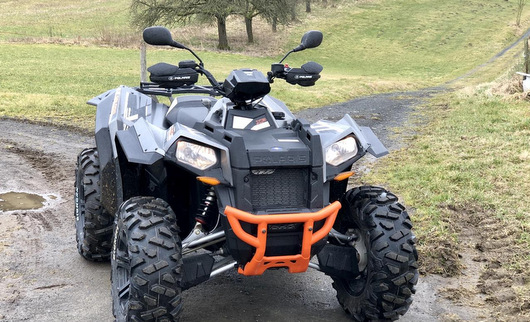 In Horhausen-Luchert wurde ein Quad der Marke Polaris gestohlen. (Foto: privat) 