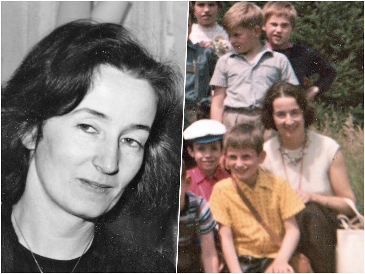 Rosemarie Goeke war von 1962 bis 1971 Lehrerin im Wissener Stadtteil Kttingerhhe. Das rechte Foto wurde um 1968 aufgenommen bei einem Ausflug ins Grnenthal. (Fotos: Bernhard Theis/Archiv) 