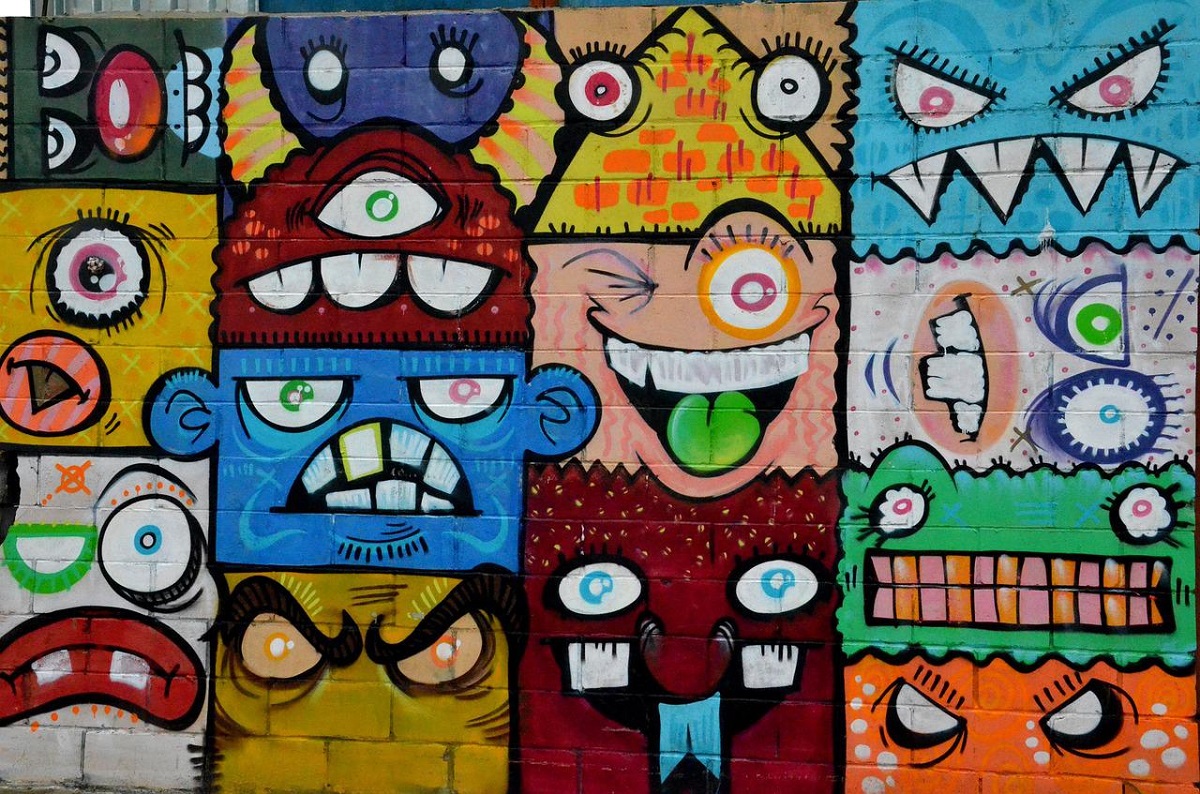 Graffiti-Workshop am knftigen Jugendplatz im Raiffeisenring