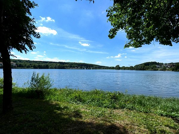 Seeufer an der Liegewiese am Palzhahn in Pottum.